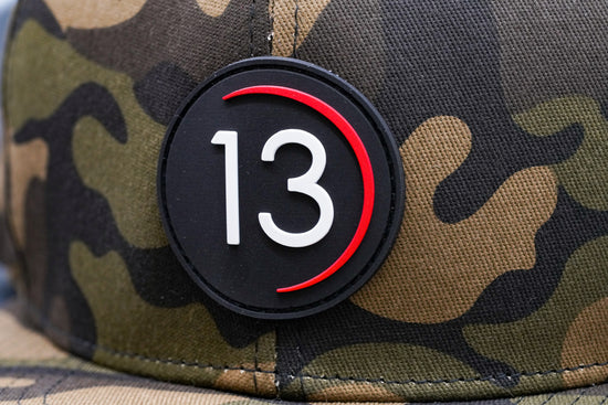 Planet 13 Camo Cresent Patch