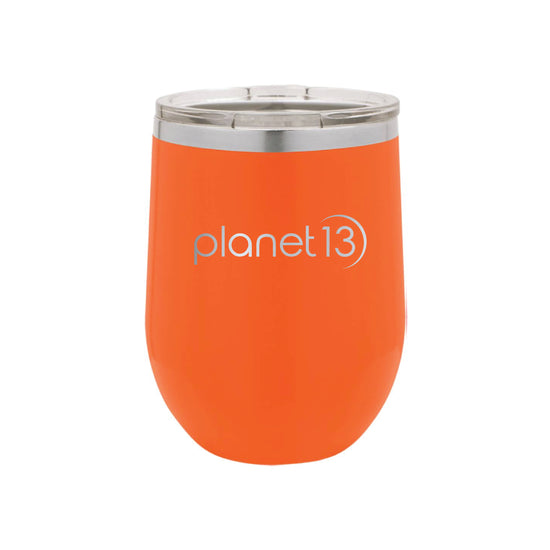 Planet 13 Logo 12 oz Wine Tumbler