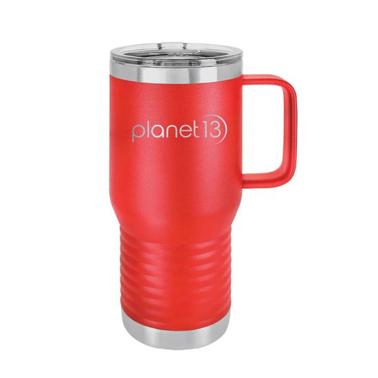 Planet 13 Logo 20 oz Tumbler with Handle