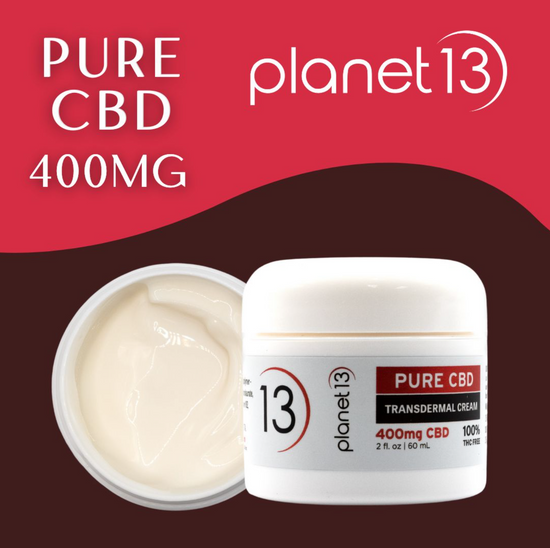 Pure CBD 400MG Transdermal Cream